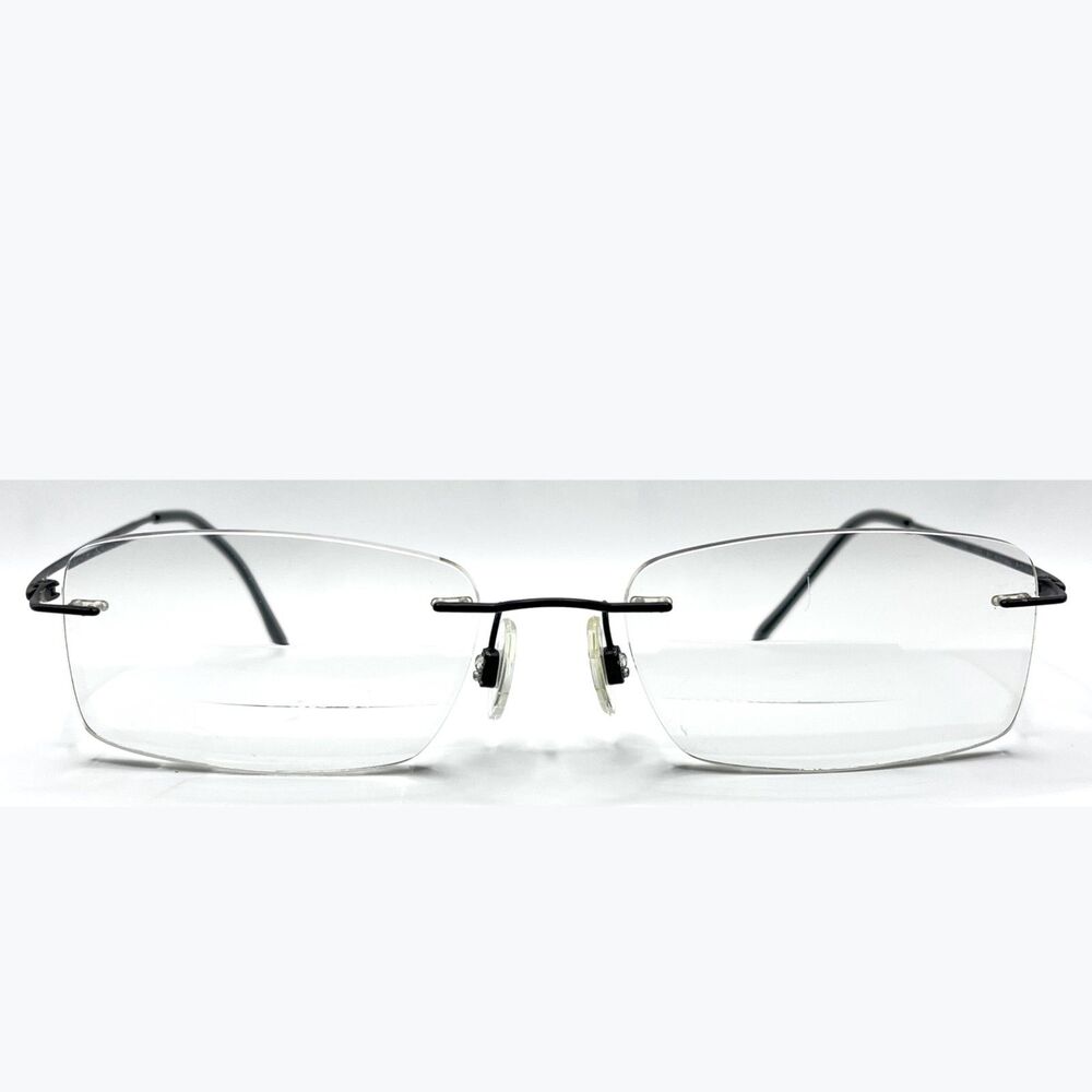 Charmant Rimless Eyeglasses Frames Rectangle B Titanium Ch8600e 99 19 140 Unisex